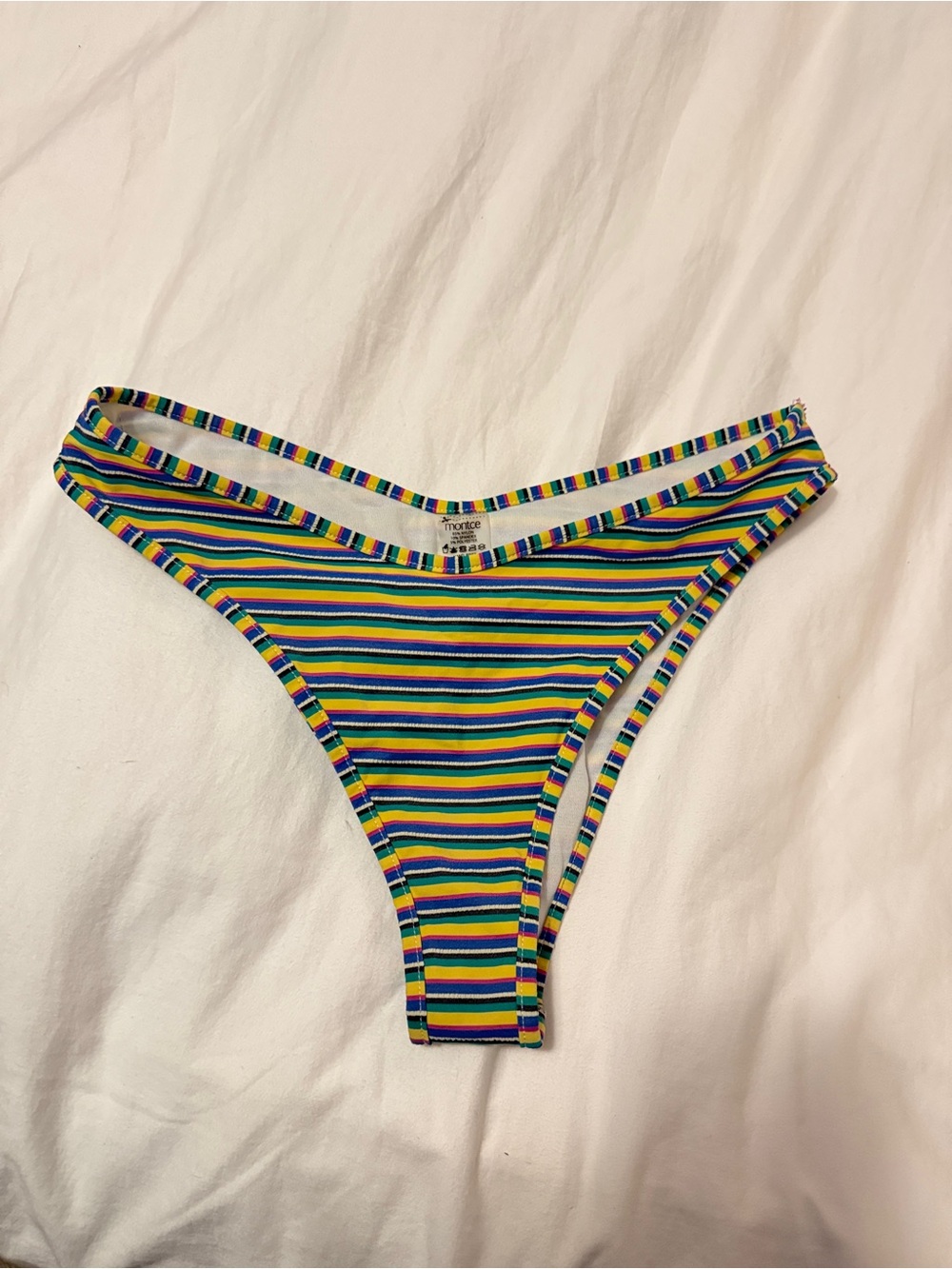 Montce Escape Stripe Lulu Bikini Bottoms